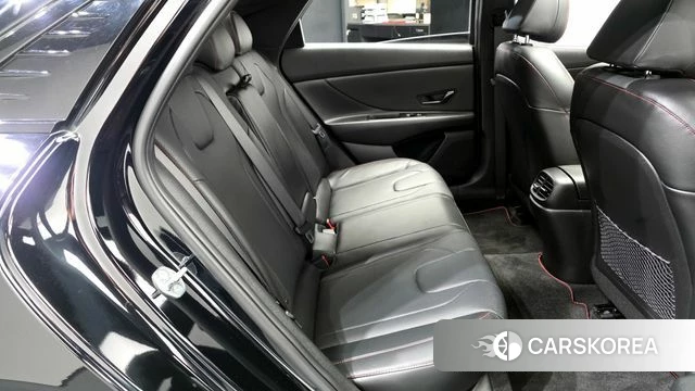 Hyundai Avante (CN7) 2022 Черный из Кореи, фото 3