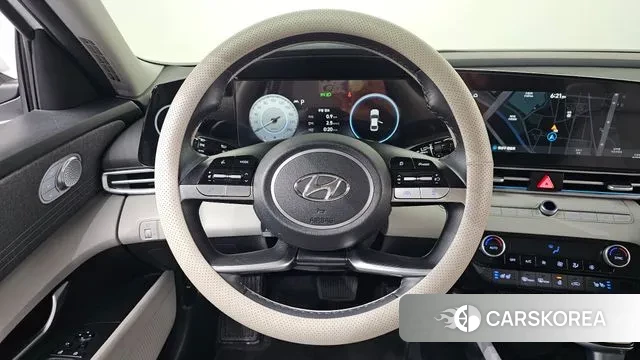 Hyundai Avante (CN7) 2022 Белый из Кореи, фото 3