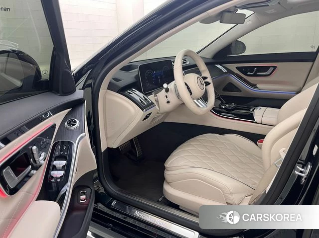 Mercedes-Benz S-Class W223 2022 Темно-зеленый из Кореи, фото 3