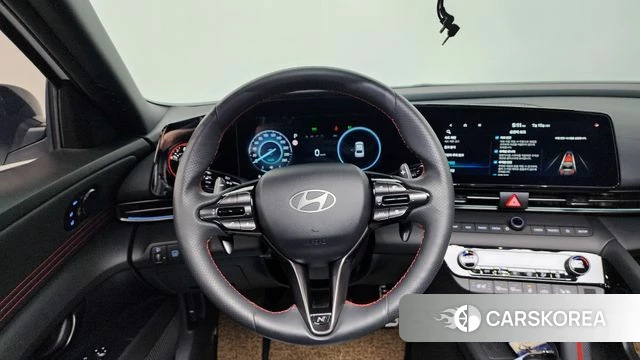 Hyundai The New Avante Hybrid (CN7) 2023 Белый из Кореи, фото 3