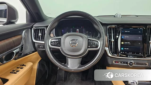 Volvo S90 2022 Серый из Кореи, фото 3