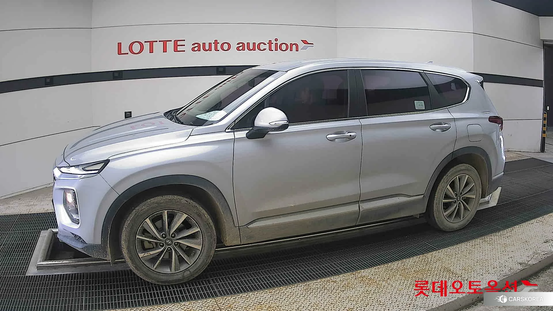 Hyundai Santa Fe 2020 Typhoon Silver из Кореи, фото 3
