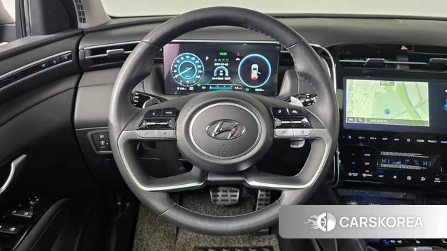 Hyundai Tucson Hybrid (NX4) 2020 Черный из Кореи, фото 3