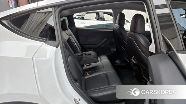 Tesla Model Y 2021 Белый из Кореи, фото 3