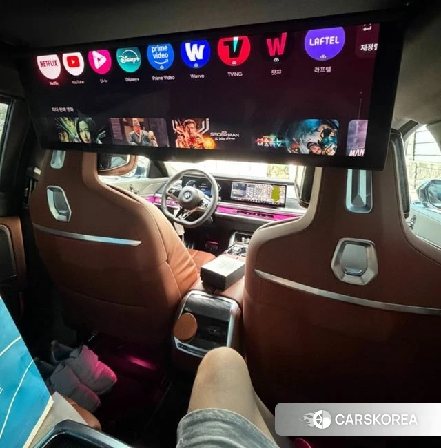 BMW 7 Series (G70) 2024 Черный двухцветный из Кореи, фото 3