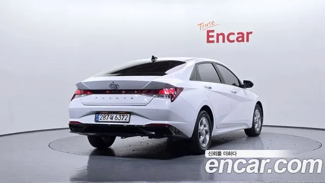 Hyundai Avante (CN7) 2020 Белый из Кореи, фото 3