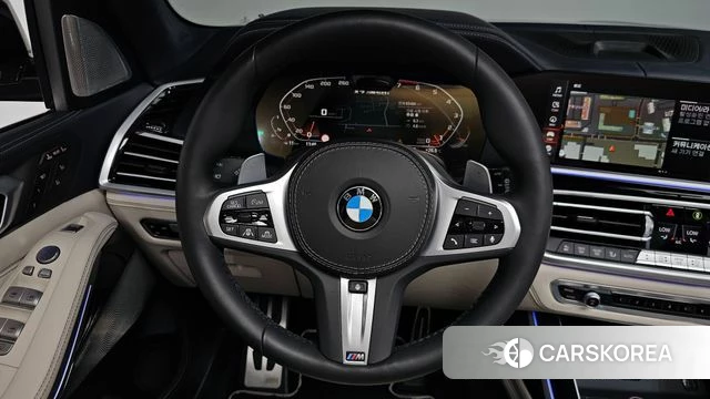 BMW X7 (G07) 2021 Черный из Кореи, фото 3