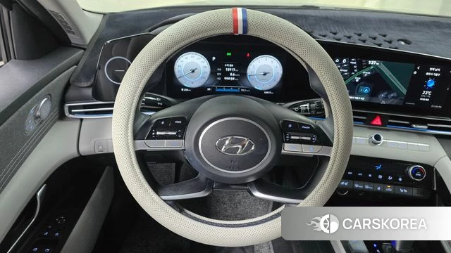 Hyundai Avante (CN7) 2022 Серый из Кореи, фото 3