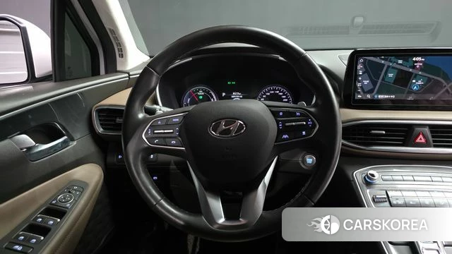 Hyundai The New Santa Fe 2021 Белый из Кореи, фото 3