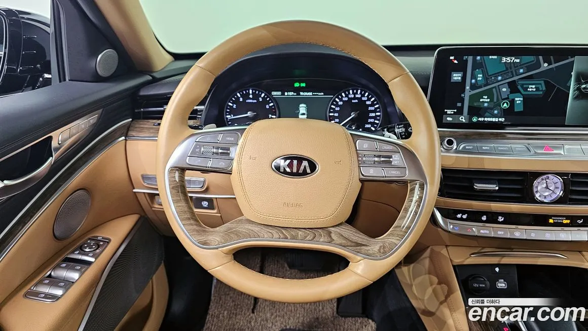 Kia More K9 2021 Черный из Кореи, фото 3