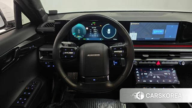 Hyundai Grandeur Hybrid (GN7) 2022 Белый из Кореи, фото 3