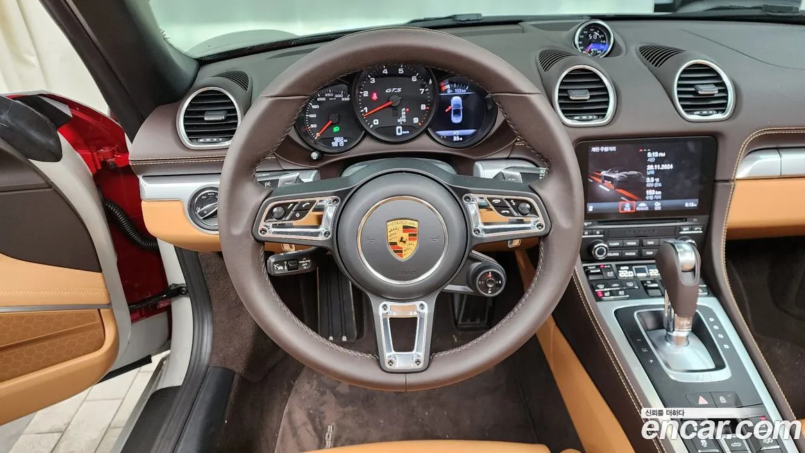 Porsche 718 Boxster 2024 Красный из Кореи, фото 3