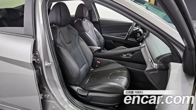 Hyundai Avante Hybrid (CN7) 2020 Серый из Кореи, фото 3