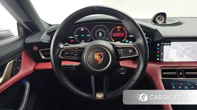 Porsche Taycan 2022 Серебристо-серый из Кореи, фото 3