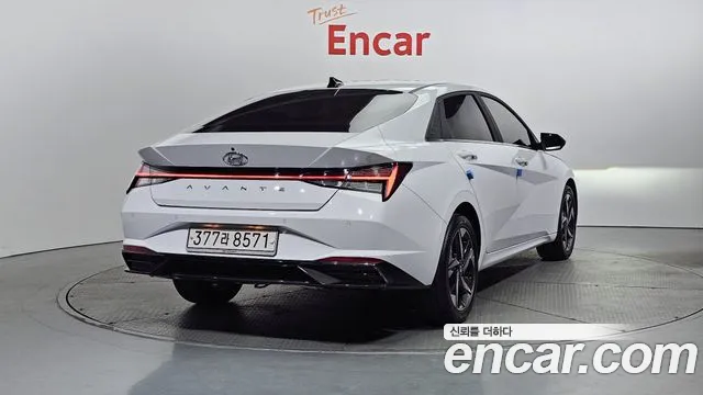 Hyundai Avante (CN7) 2020 Белый из Кореи, фото 3