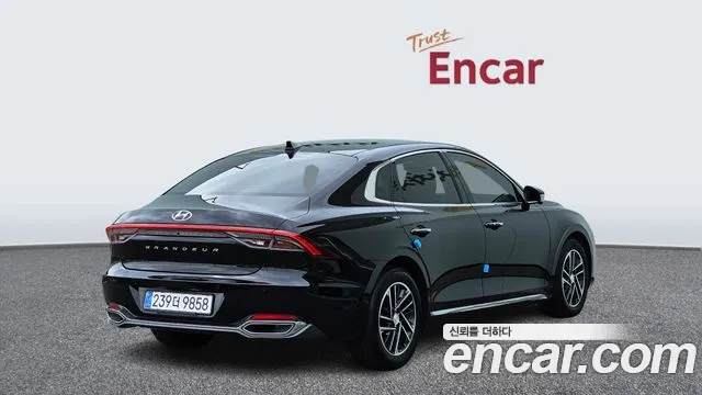 Hyundai The New Grandeur IG 2021 Черный из Кореи, фото 3