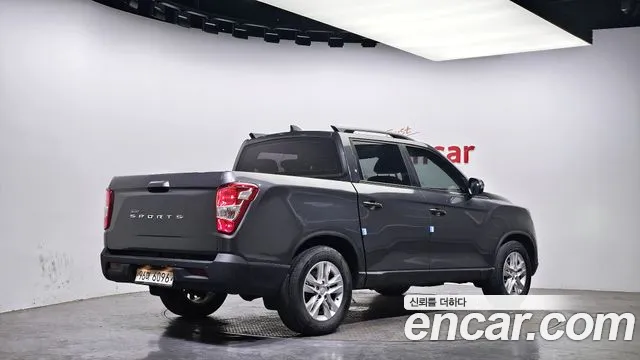 Ssangyong Rexton Sports 2021 Серый из Кореи, фото 3