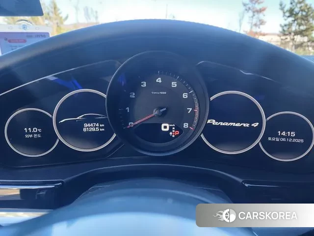 Porsche Panamera (971) 2018 Синий из Кореи, фото 3