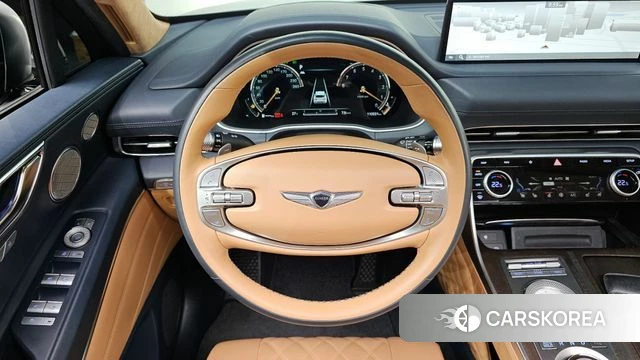 Genesis GV80 2021 Темно-зеленый из Кореи, фото 3