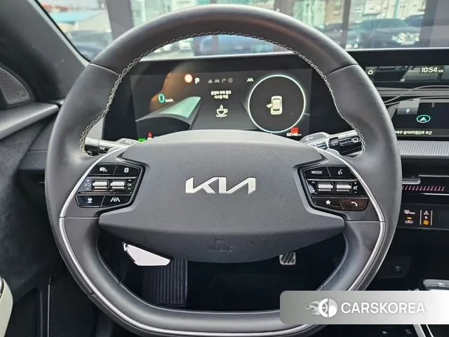 Kia EV6 2021 Черный из Кореи, фото 3