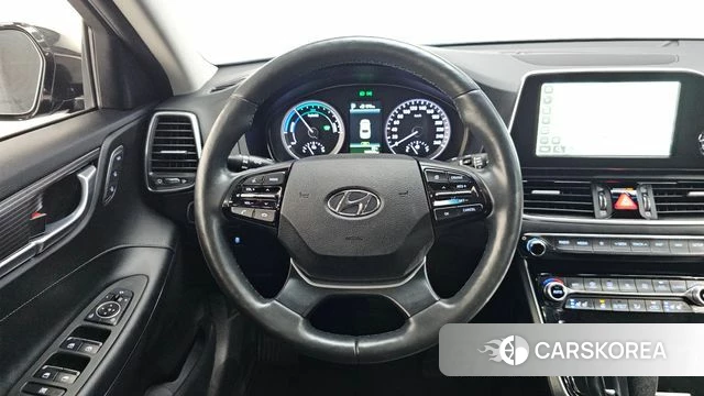 Hyundai Grandeur IG Hybrid 2018 Черный из Кореи, фото 3