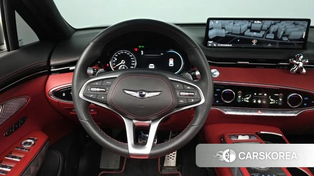 Genesis GV70 2023 Темно-зеленый из Кореи, фото 3