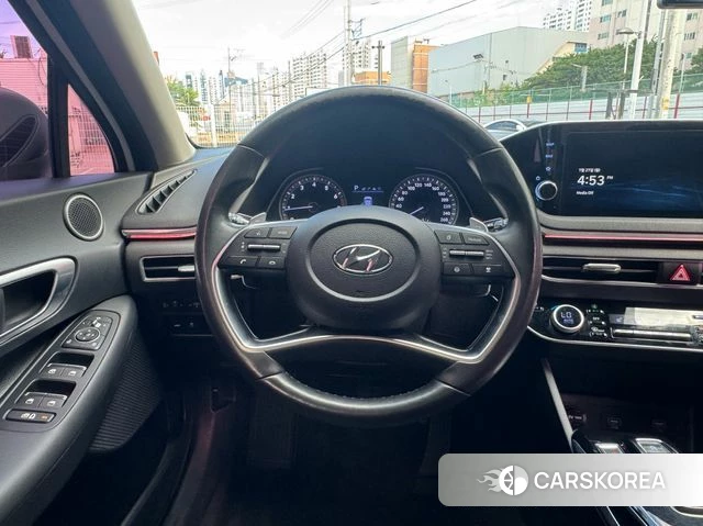Hyundai Sonata (DN8) 2019 Белый из Кореи, фото 3