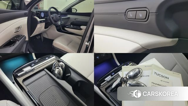 Hyundai The New Tucson Hybrid (NX4) 2024 Серый из Кореи, фото 3