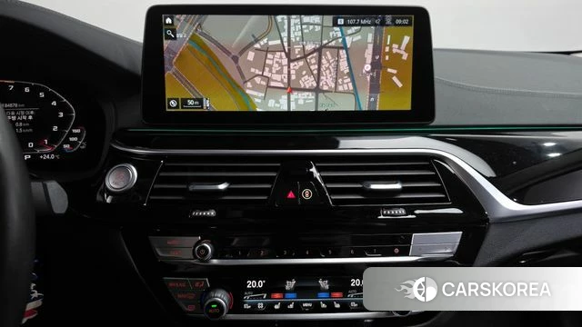 BMW 5 Series (G30) 2021 Синий из Кореи, фото 3