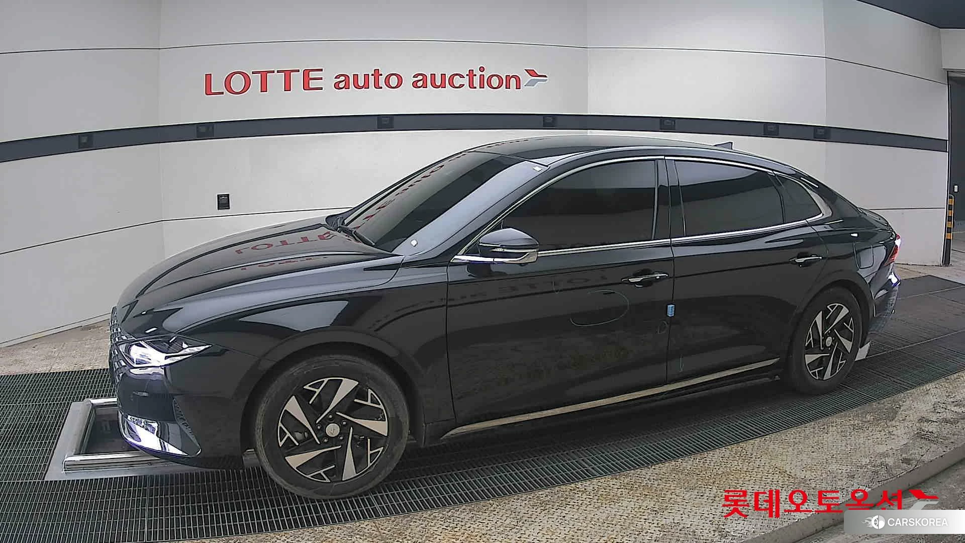 Hyundai Grandeur Hybrid 2022 Midnight Black Pearl из Кореи, фото 3