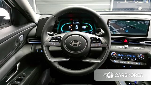 Hyundai The New Avante Hybrid (CN7) 2025 Белый из Кореи, фото 3