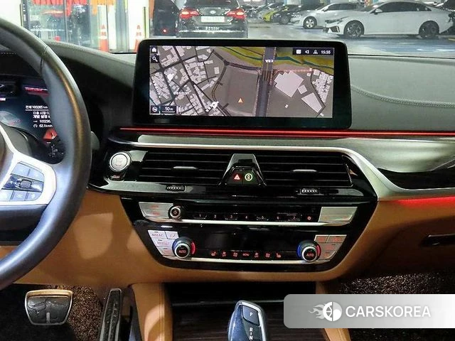 BMW 5 Series (G30) 2021 Синий из Кореи, фото 3
