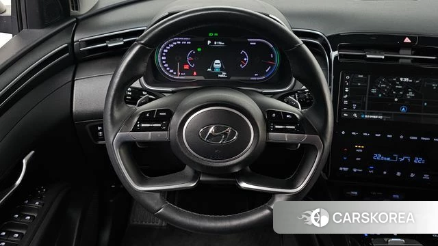 Hyundai Tucson Hybrid (NX4) 2021 Серый из Кореи, фото 3