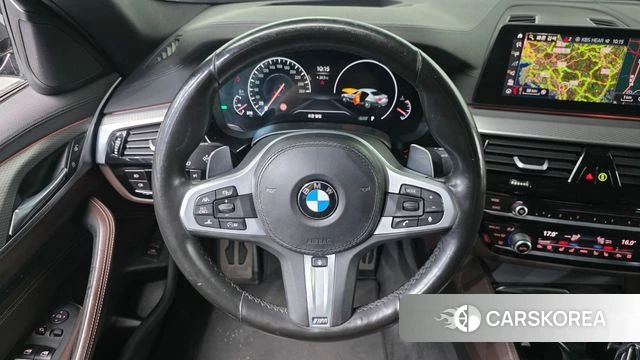 BMW 5 Series (G30) 2019 Черный из Кореи, фото 3