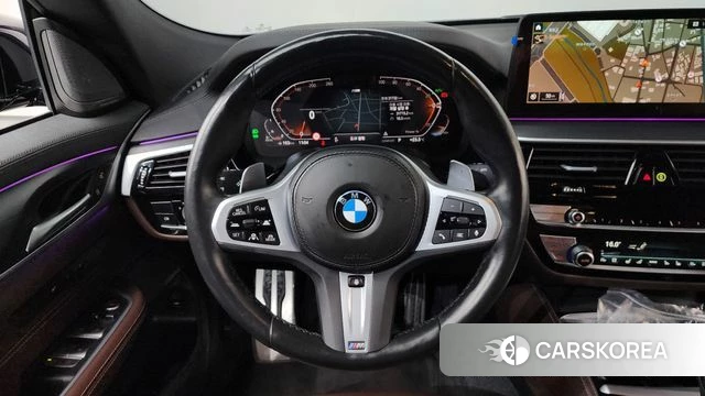 BMW 6 Series GT (G32) 2022 Черный из Кореи, фото 3