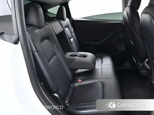 Tesla Model Y 2021 Белый из Кореи, фото 3