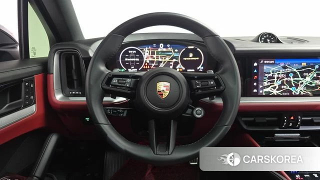 Porsche Cayenne (PO536) 2024 Черный из Кореи, фото 3