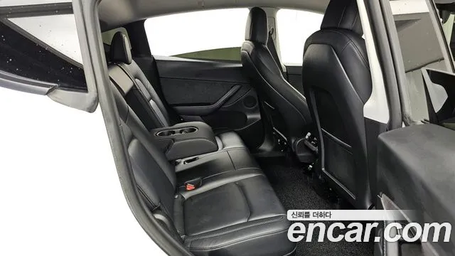 Tesla Model Y 2021 Белый из Кореи, фото 3