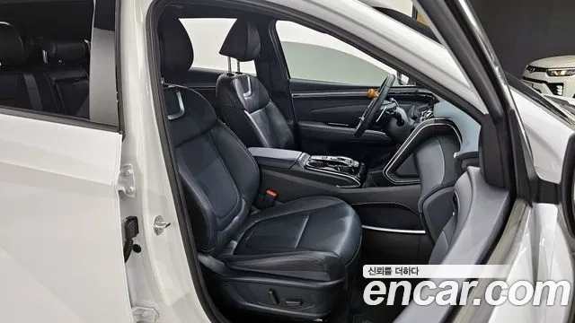 Hyundai Tucson Hybrid (NX4) 2023 Белый из Кореи, фото 3