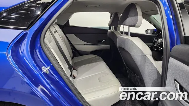 Hyundai Avante Hybrid (CN7) 2021 Синий из Кореи, фото 3