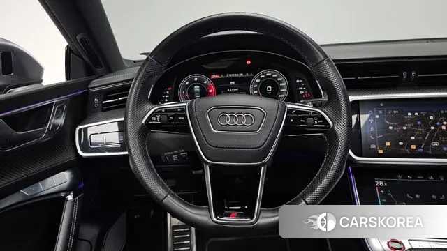 Audi S7 (4K) 2022 Черный из Кореи, фото 3