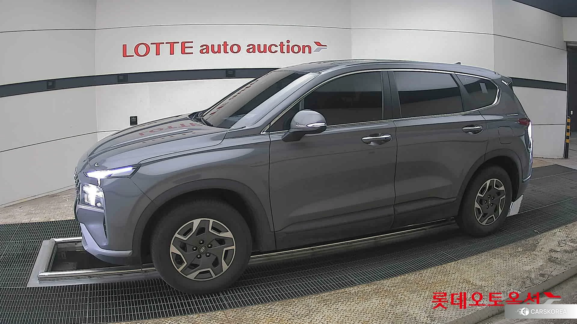Hyundai Santa Fe Hybrid 2022 Magnetic Grey Metallic из Кореи, фото 3