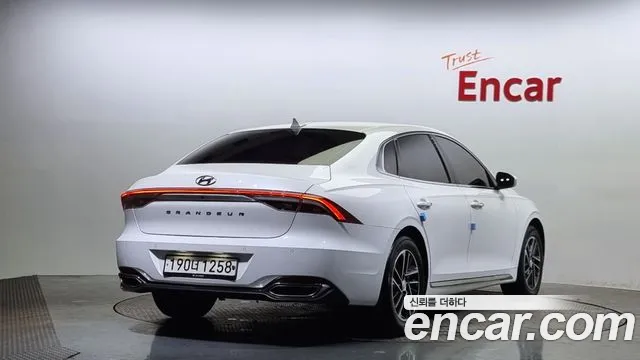 Hyundai The New Grandeur IG 2021 Белый из Кореи, фото 3