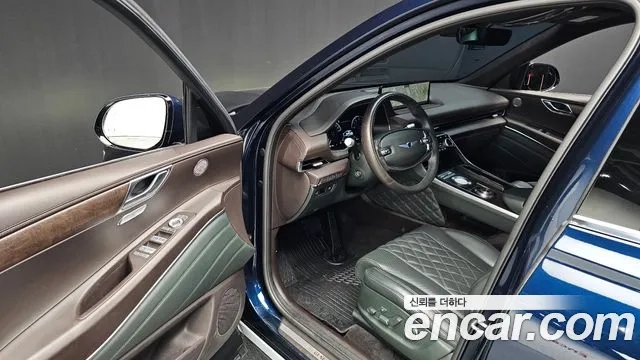 Genesis GV80 2021 Синий из Кореи, фото 3