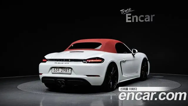 Porsche 718 Boxster 2019 Белый из Кореи, фото 3