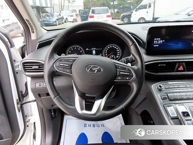 Hyundai The New Santa Fe 2021 Белый из Кореи, фото 3