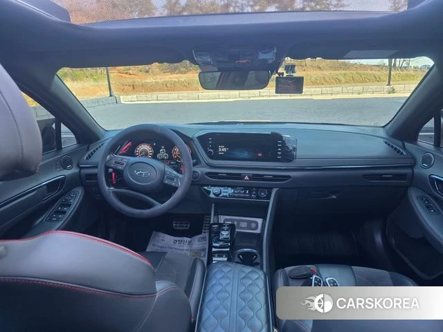 Hyundai Sonata (DN8) 2021 Красный из Кореи, фото 3