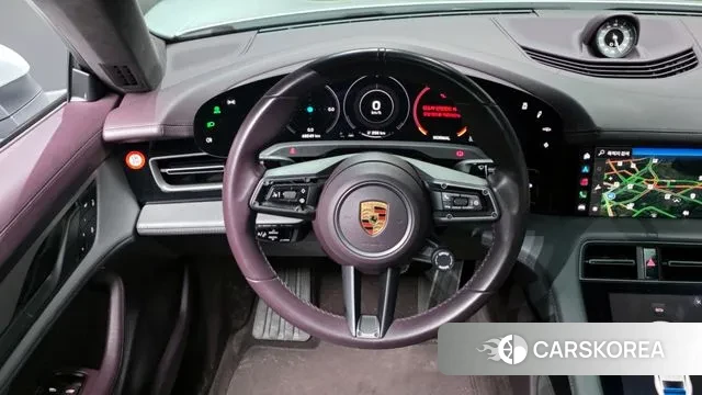 Porsche Taycan 2023 Серебристо-серый из Кореи, фото 3