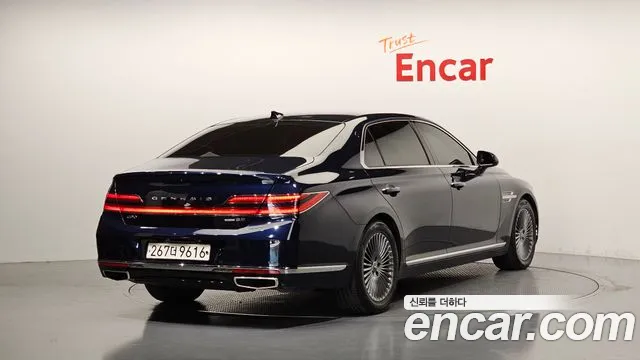 Genesis G90 2019 Синий из Кореи, фото 3