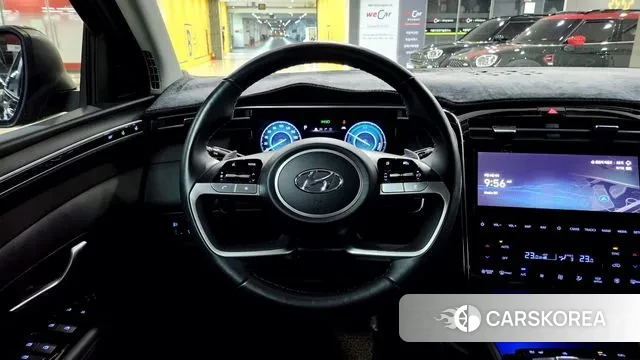 Hyundai Tucson Hybrid (NX4) 2023 Черный из Кореи, фото 3